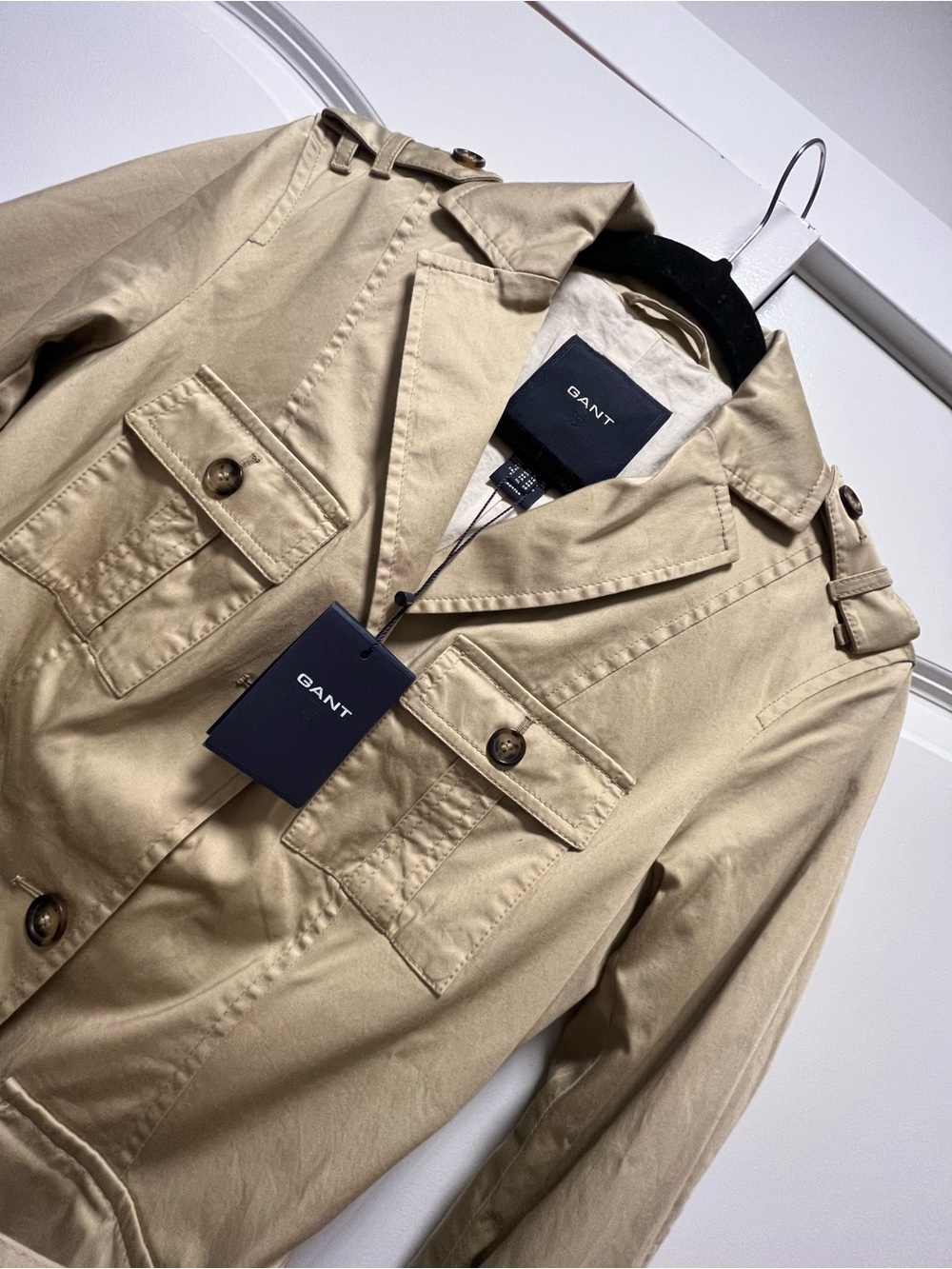 NWT - GANT Safari Field Jacket, women’s size 8 - Picture 7 of 14